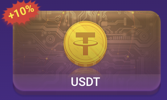 Nạp qua đồng Coin USDT 